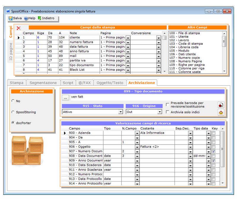 Archiviazione documentale
